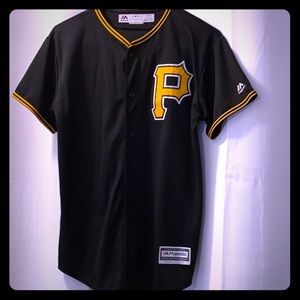 Youth Pittsburgh Pirates Marte #6 button up jersey